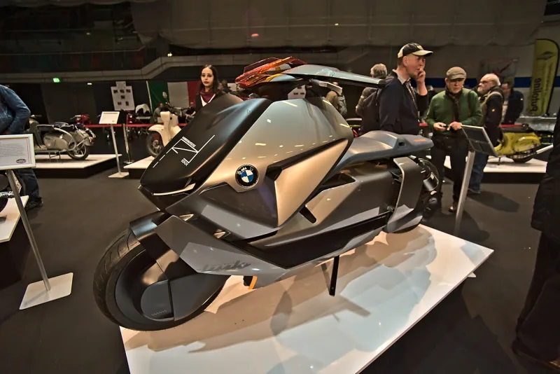 2018 BMW Concept Link Motosiklet