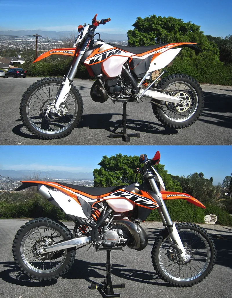 2014 KTM 200 XC-W Motorcycle