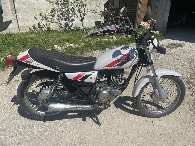 2001 Yamaha SR 125 Motorrad